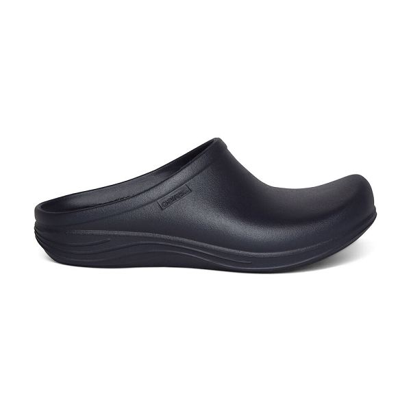 Aetrex Women's Bondi Orthotic Clogs - Navy | USA 3XEAW1R